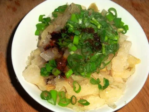酸菜高粱饸饹面步骤一